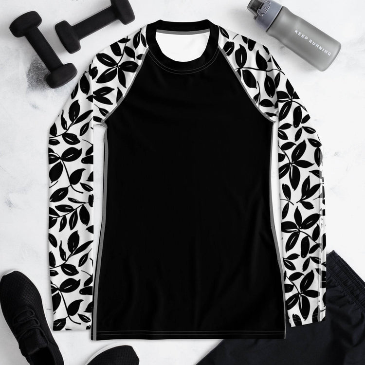 Women's Rash Guard - Protective Fitness Top for Active Women