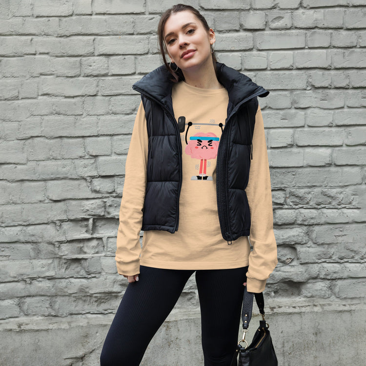 Women's Long Sleeves Collection Front View Model