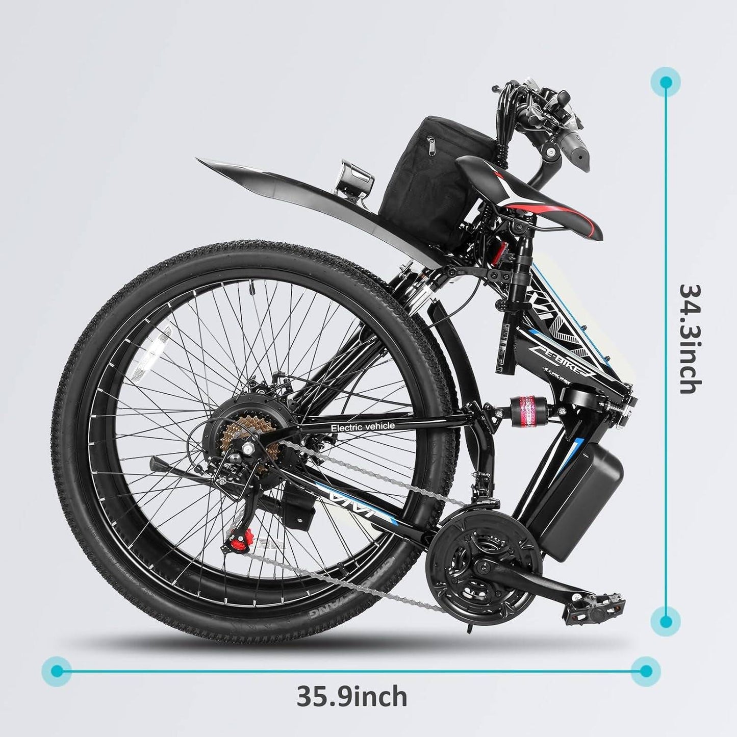 Electric Mountain Bike - The Ultimate Urban Commuter E-Bike for City Adventures -