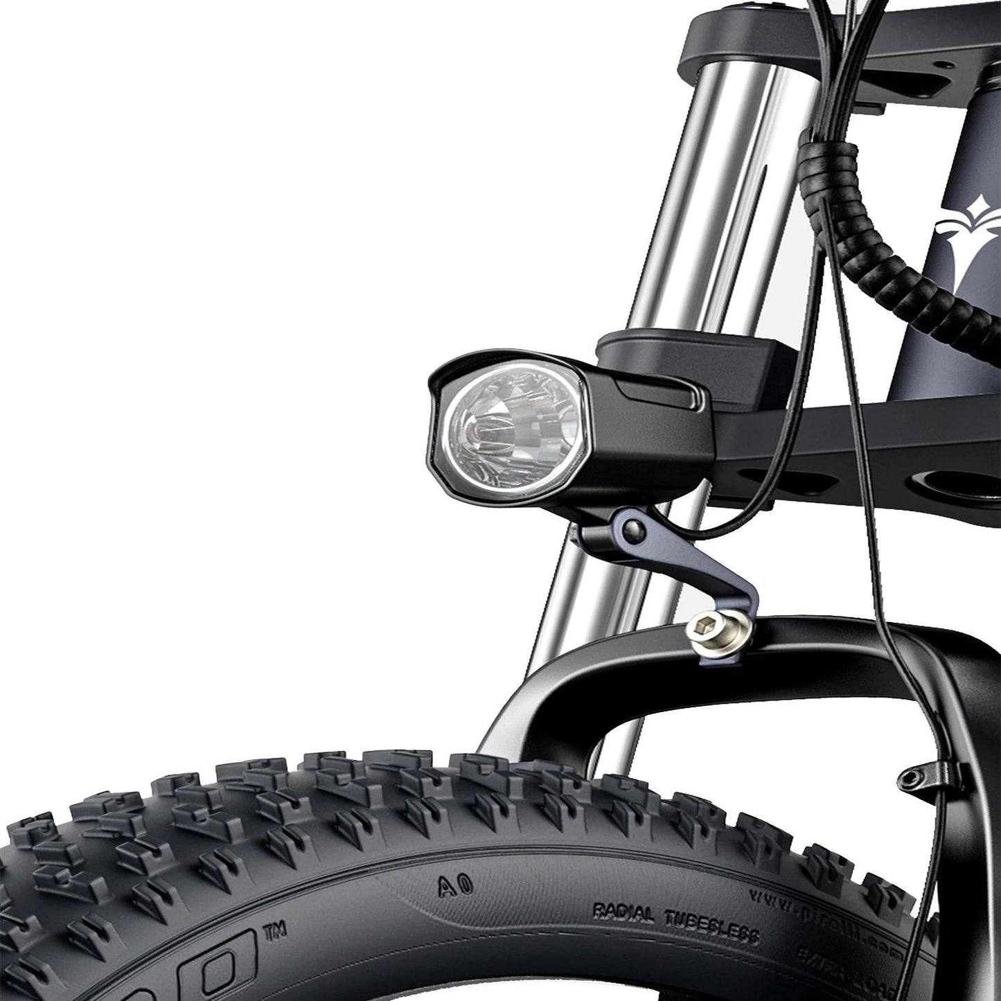 Folding Electric Bike X26 with 19.2Ah and 7.5Ah Dual Batteries, 1000W, 20*4.0 Inch Fat Tires, 120-150Km Mileage for Mountain and Snowfield -