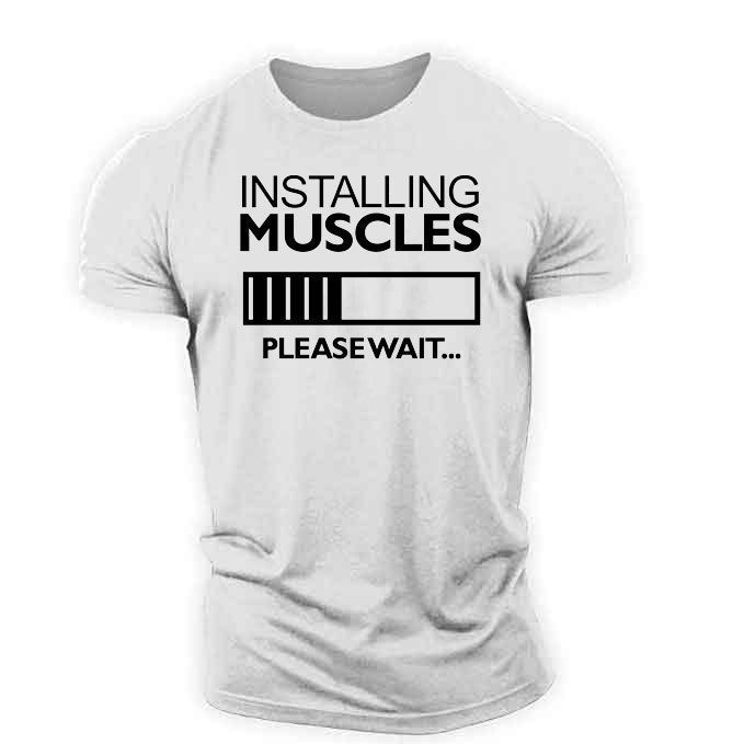 Men's Fitness Short-sleeved T-shirt