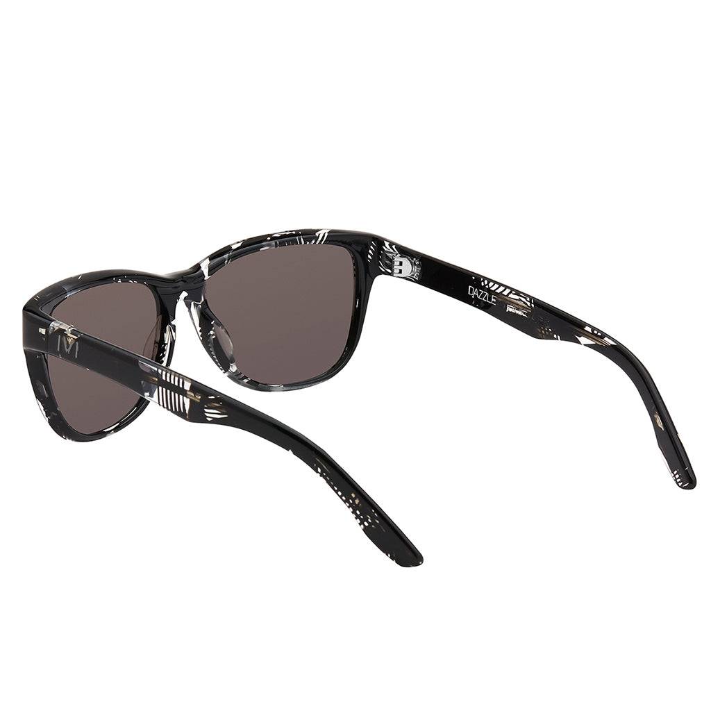Standard Polished Dazzle Sunglasses with Grey Lens for Stunning Style -