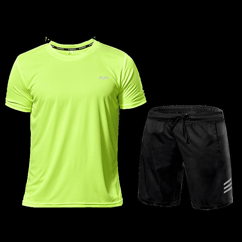 Men's Breathable Athletic Wear Sportswear Running Suit