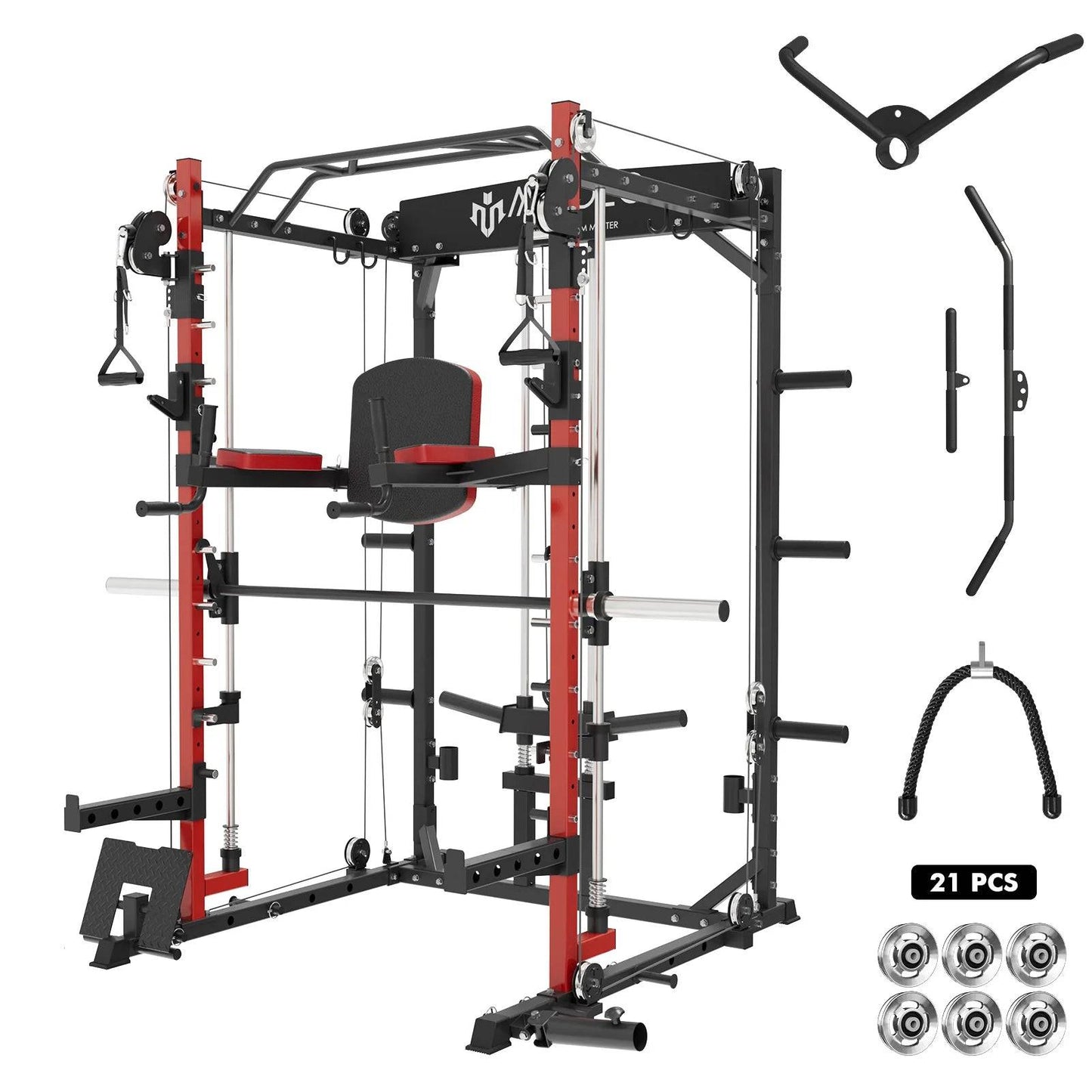 All-In-One Smith Machine – The Ultimate Functional Trainer for Your Home Gym -