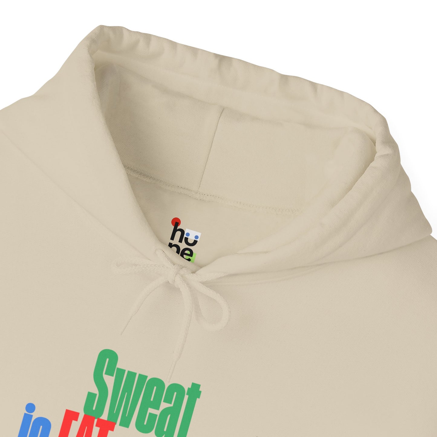 Men's Gym Hoodie - Sweat is Fat Crying | Motivational Weightlifting Apparel