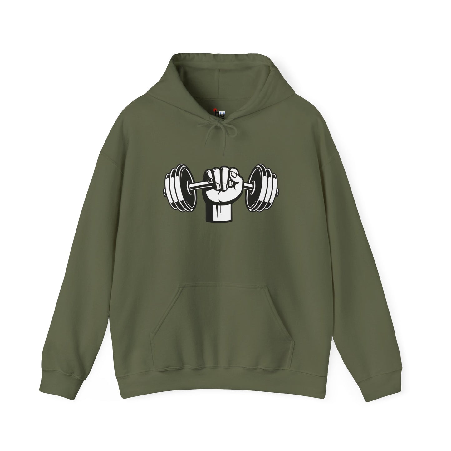 Weightlifting Graphic Hoodie | Sporty Active Wear for Gym Goers & Fitness Teams