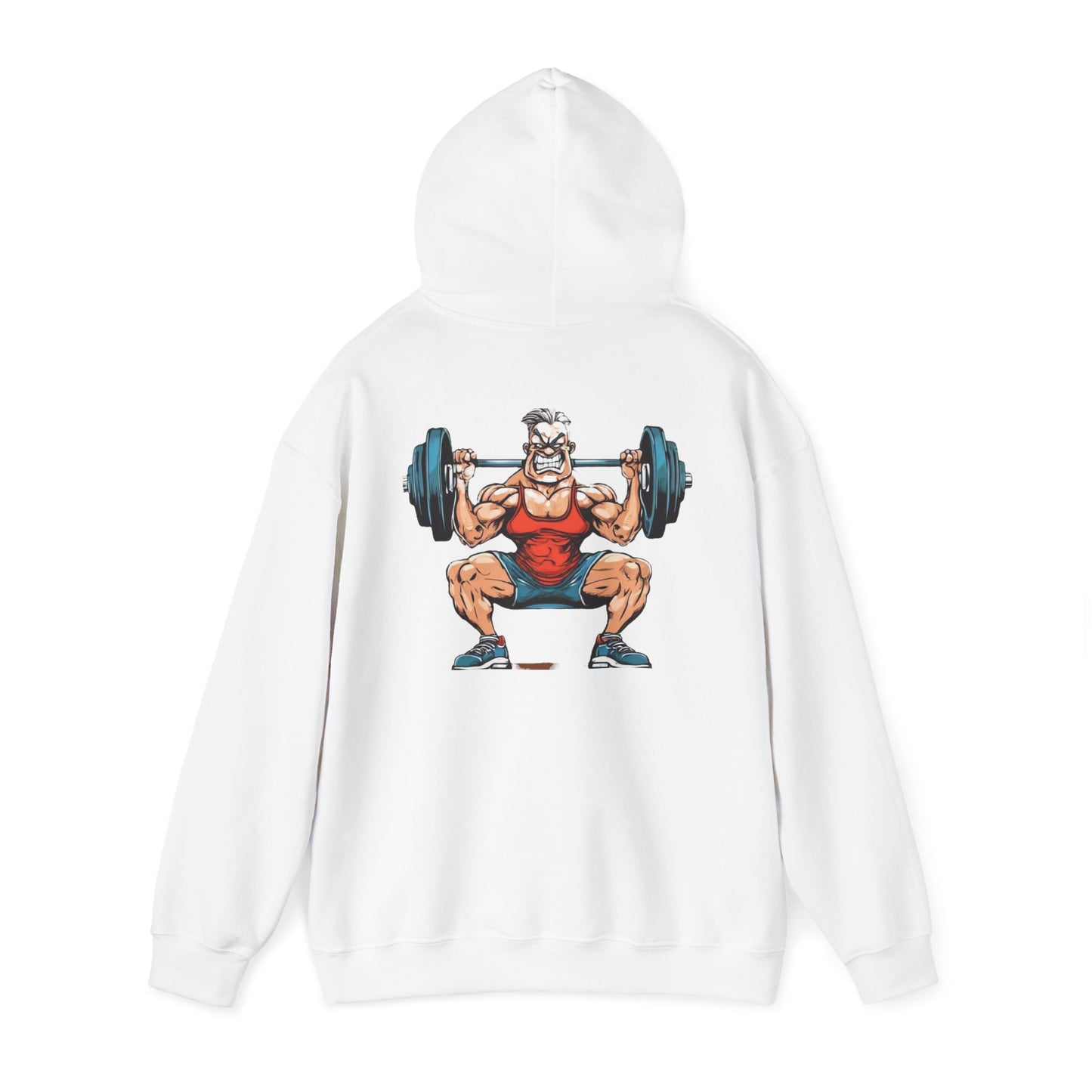 Men's Gym Hoodie - Sweat is Fat Crying | Motivational Weightlifting Apparel