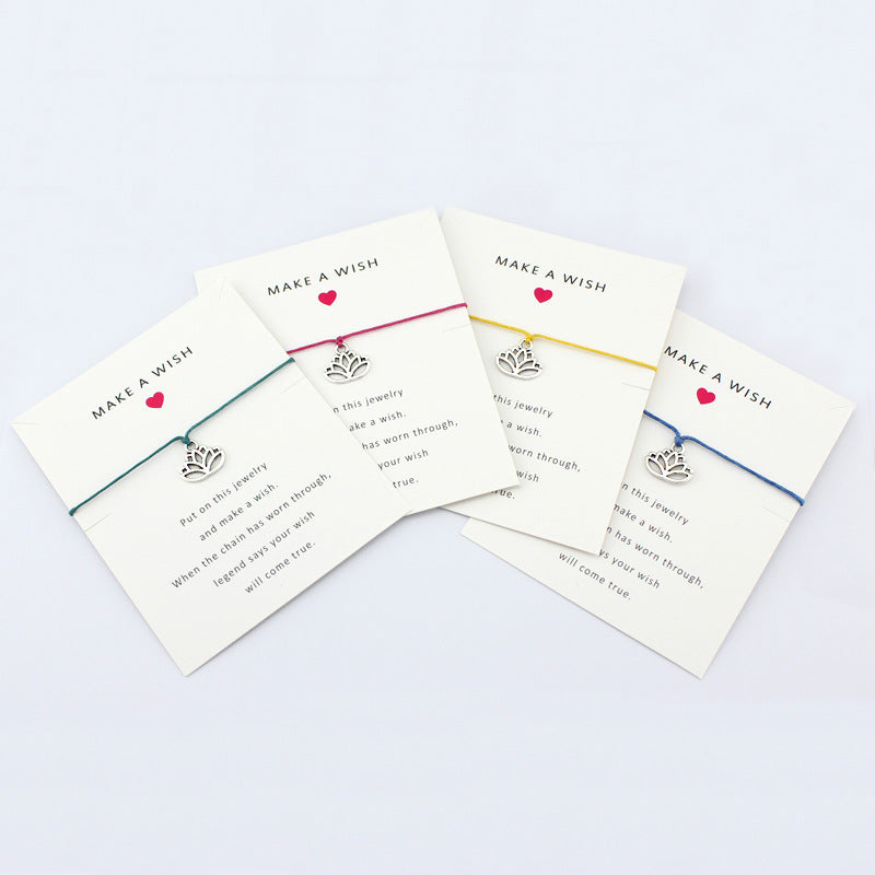 Double Drop Ball SPORT Blessing Card Bracelet