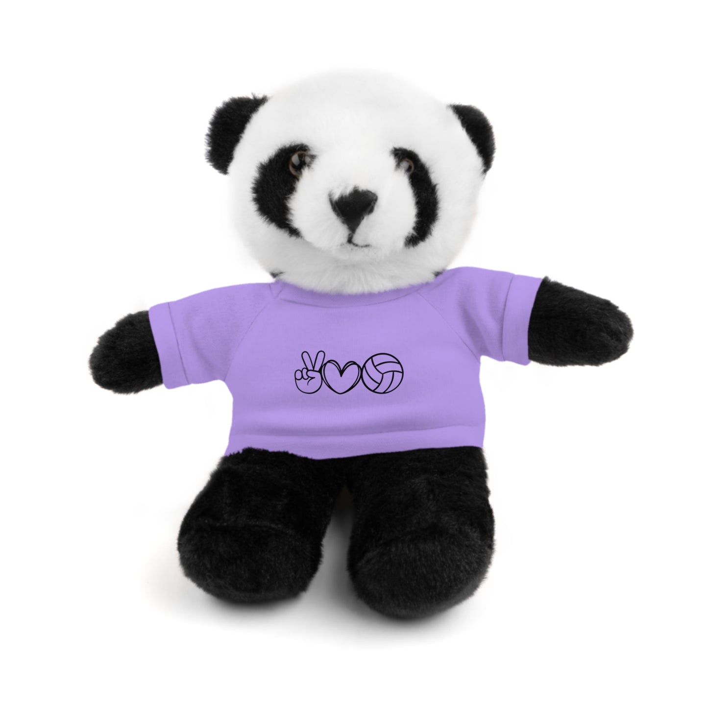 Cute Volleyball Teddy Bear with Tee, Stuffed Animal Gift