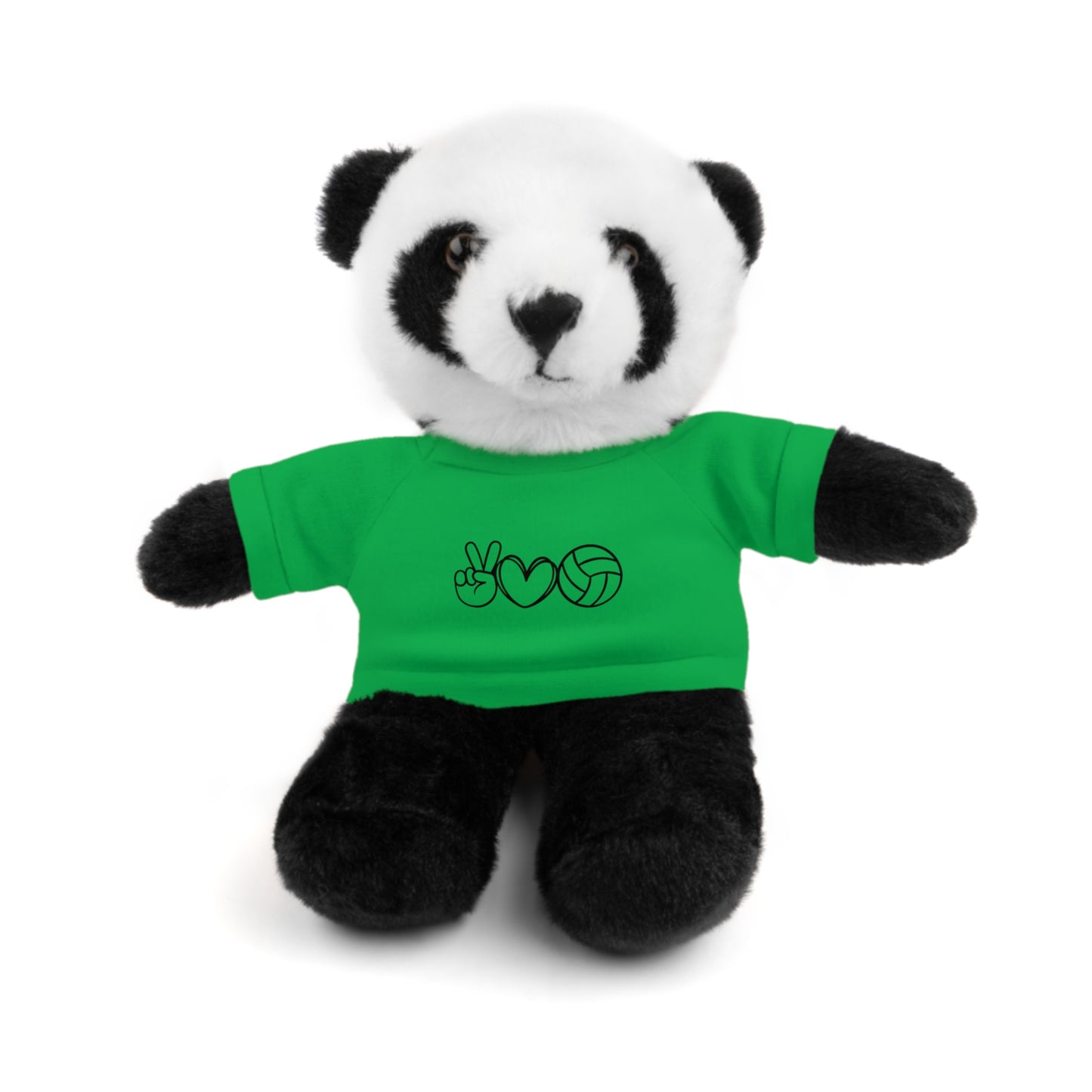 Cute Volleyball Teddy Bear with Tee, Stuffed Animal Gift