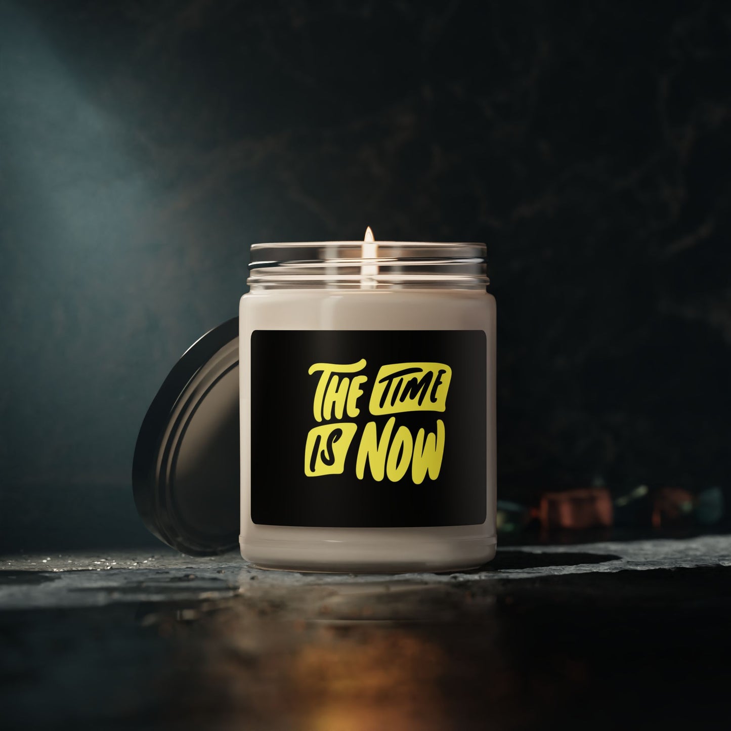 Scented Soy Candle, The Time is Now