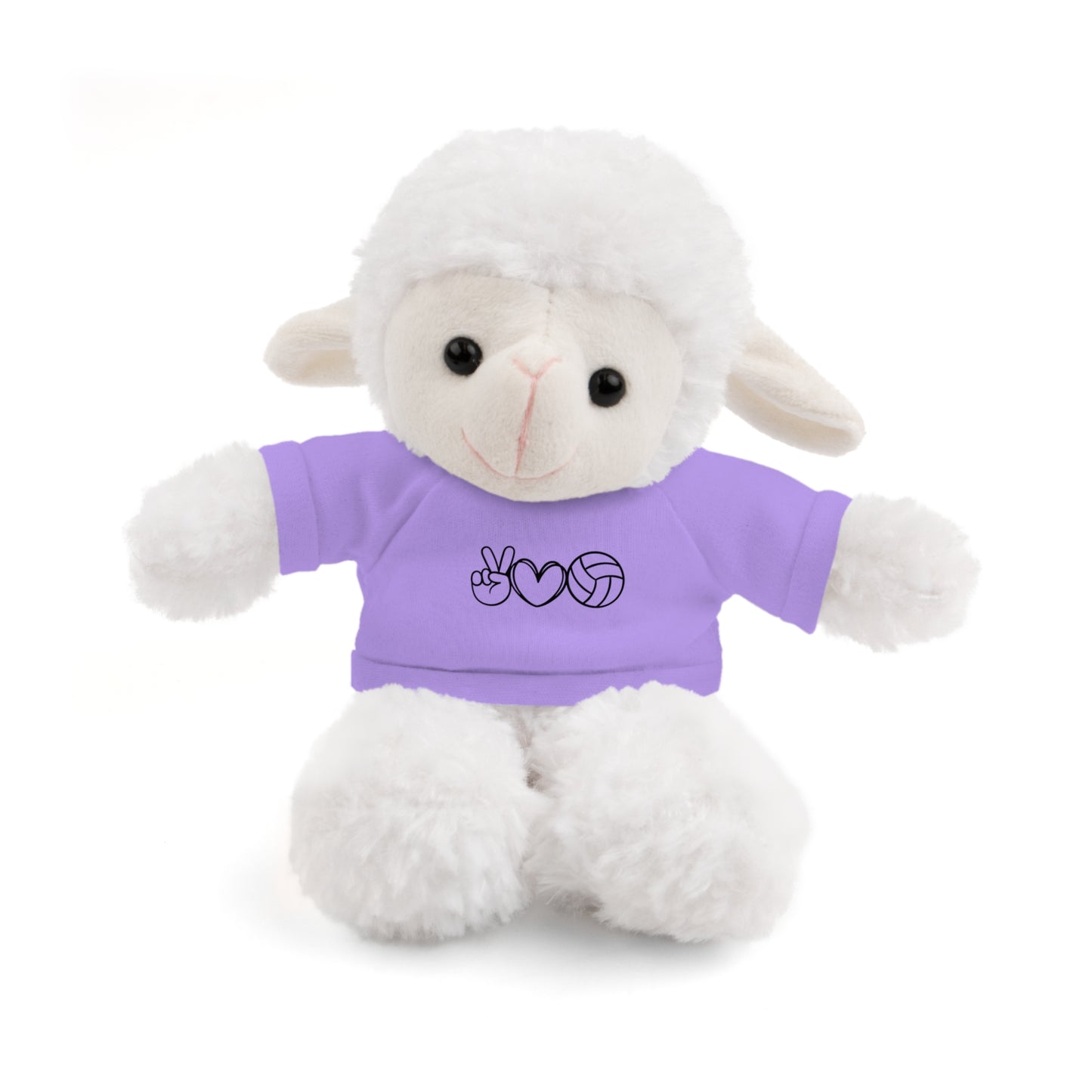 Cute Volleyball Teddy Bear with Tee, Stuffed Animal Gift