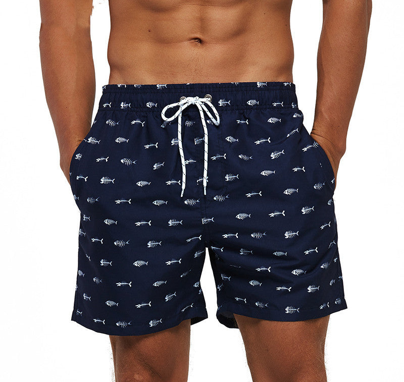 Printed Beach Shorts - Summer Floral Design