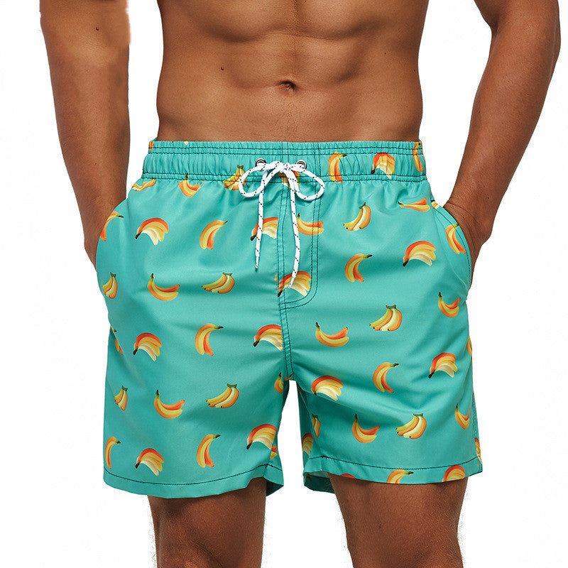 Printed Beach Shorts - Summer Floral Design