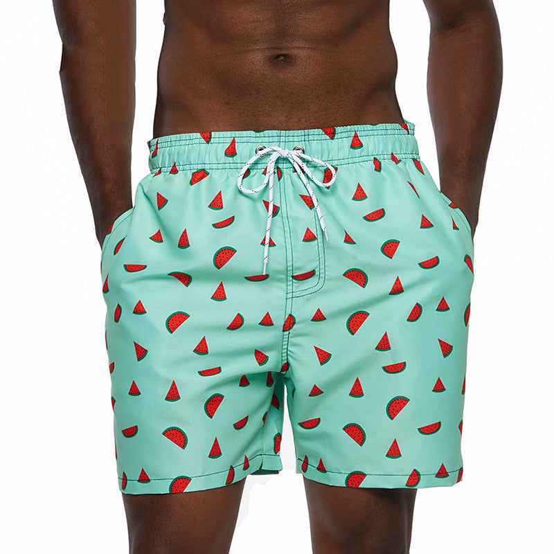 Printed Beach Shorts - Summer Floral Design