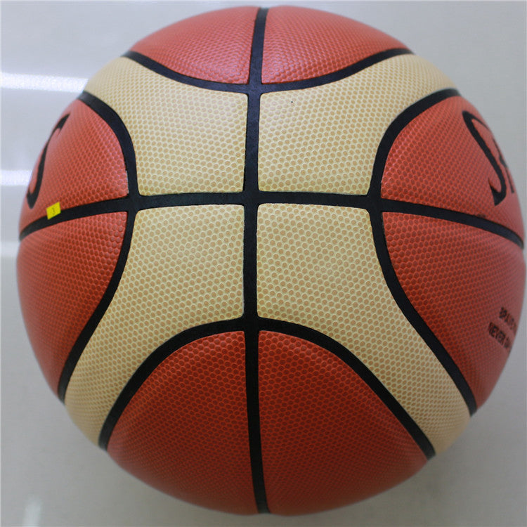 12-Piece Genuine Basketball Set - No. 7 Standard Ball, Soft Leather