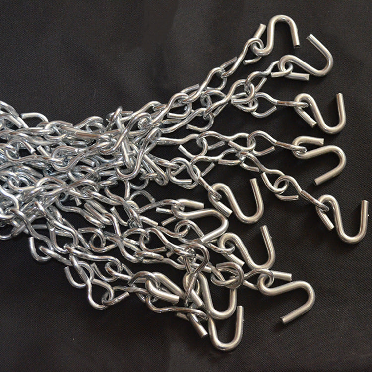 Durable Steel Basketball Net - Heavy-Duty Steel Wire Design