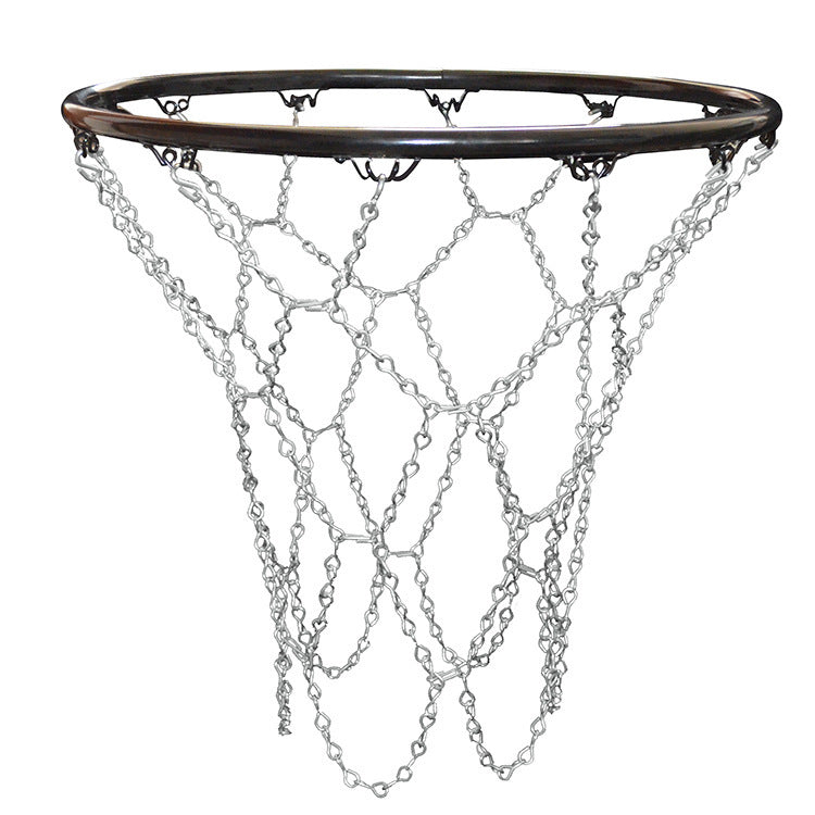 Durable Steel Basketball Net - Heavy-Duty Steel Wire Design