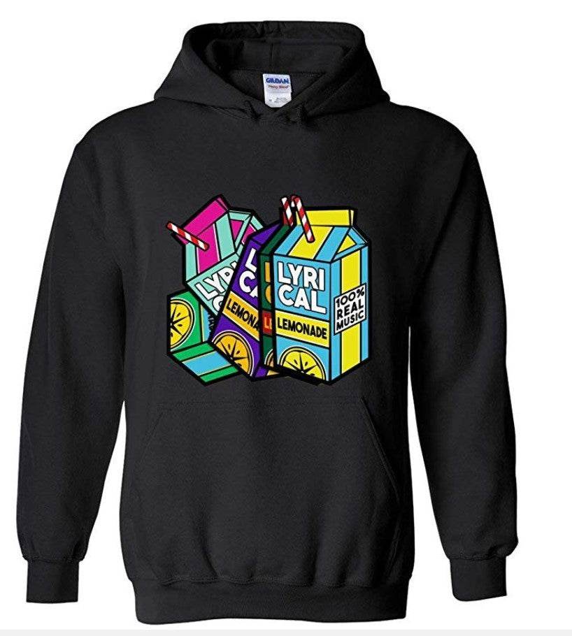 Men's Lemon Print Hoodie – Stylish Loose Fit from Lyrical Lemonade - HOPE Athlete Apparel & Wellness