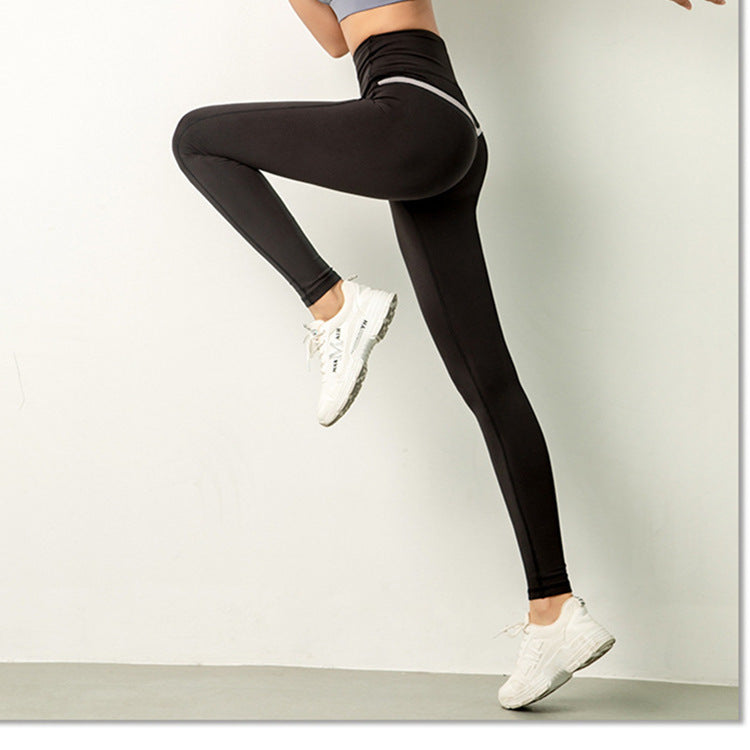 Slim Fit Yoga Pants - Running & Fitness Trousers