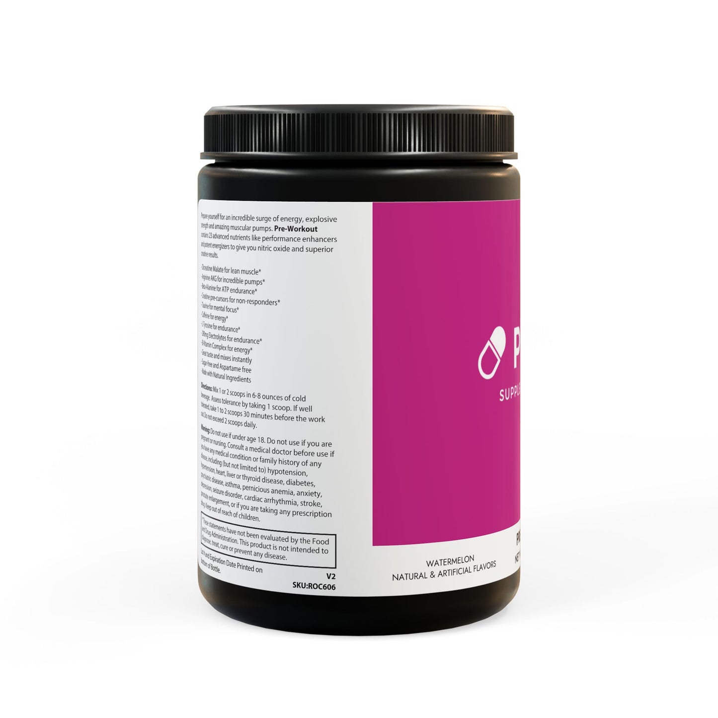 Pre-Workout Supplement, Watermelon (300g, 10.58oz)