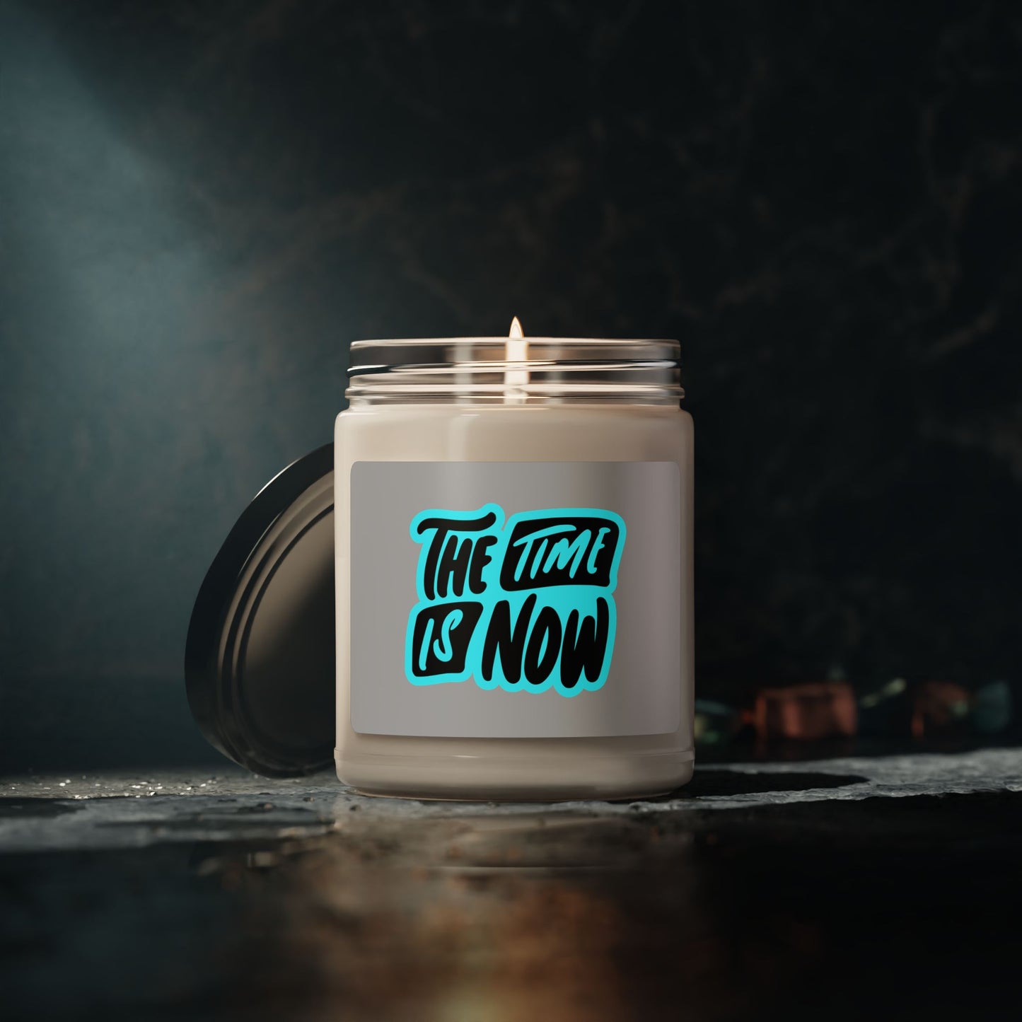 Scented Soy Candle, The Time is Now