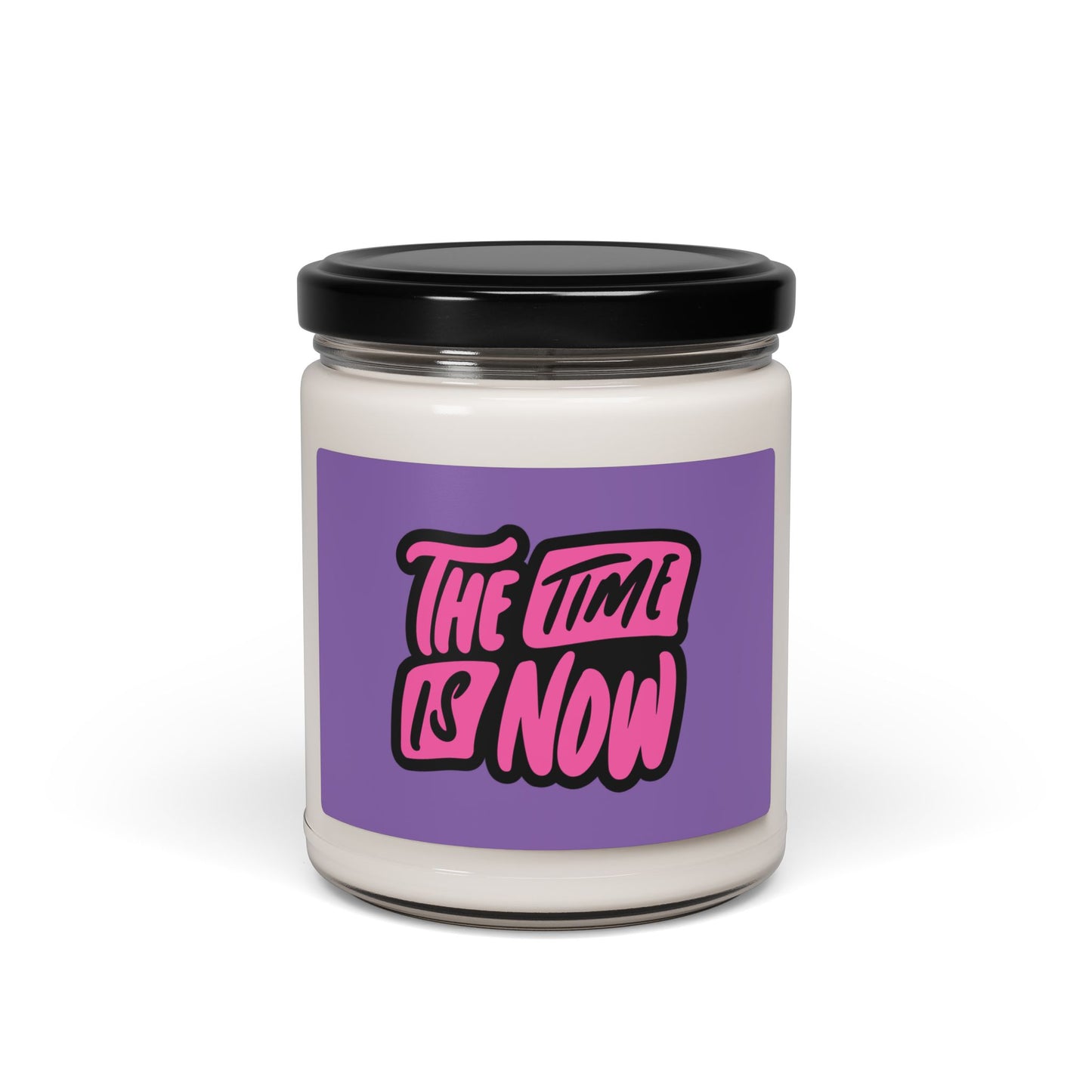 Scented Soy Candle, The Time is Now