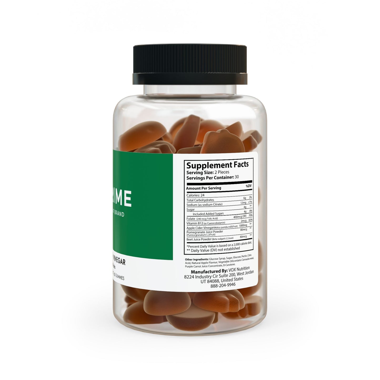 Apple Cider Vinegar Gummies - 60 Gummies