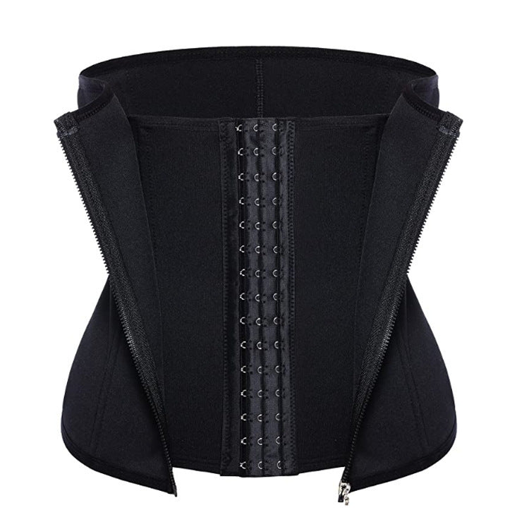 Zipper Corset Girdle - Fitness & Sweat Enhancement