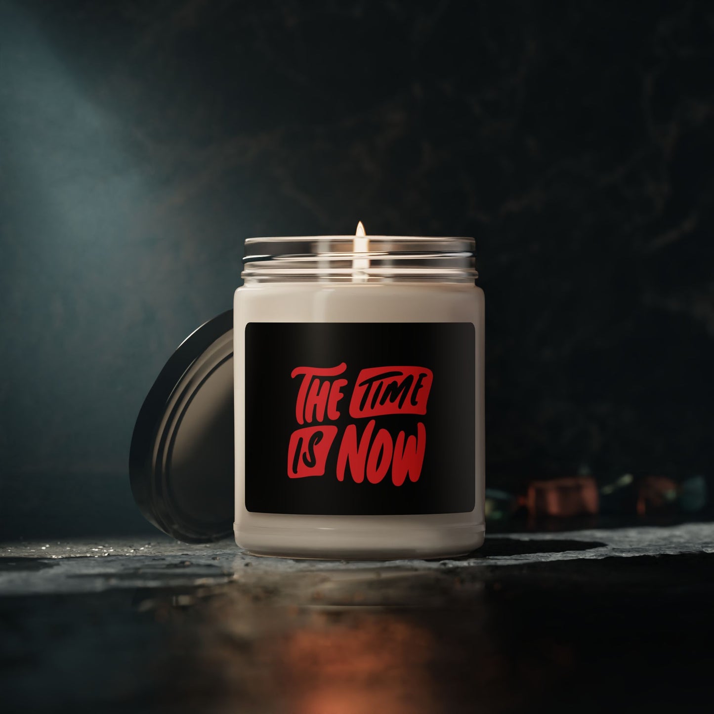 Scented Soy Candle, The Time is Now