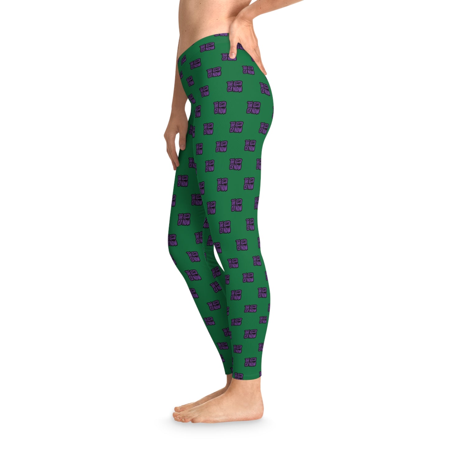 Motivational Stretchy Leggings, Fitness Wear, Yoga Pants, Athleisure Clothing, Workout Gear
