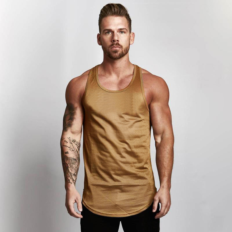 Men's Summer Tank Top for Fitness and Fashion -