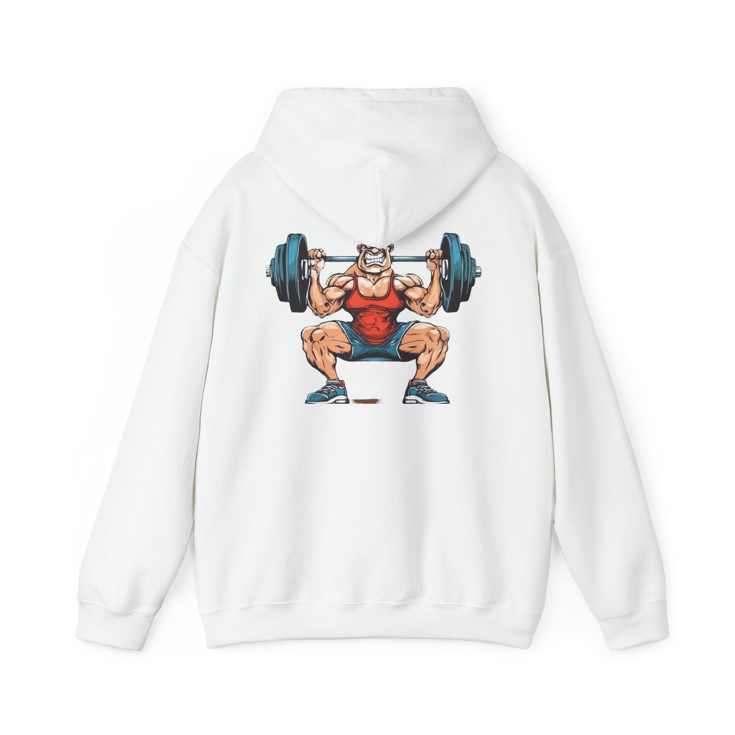 Men's Gym Hoodie - Sweat is Fat Crying | Motivational Weightlifting Apparel