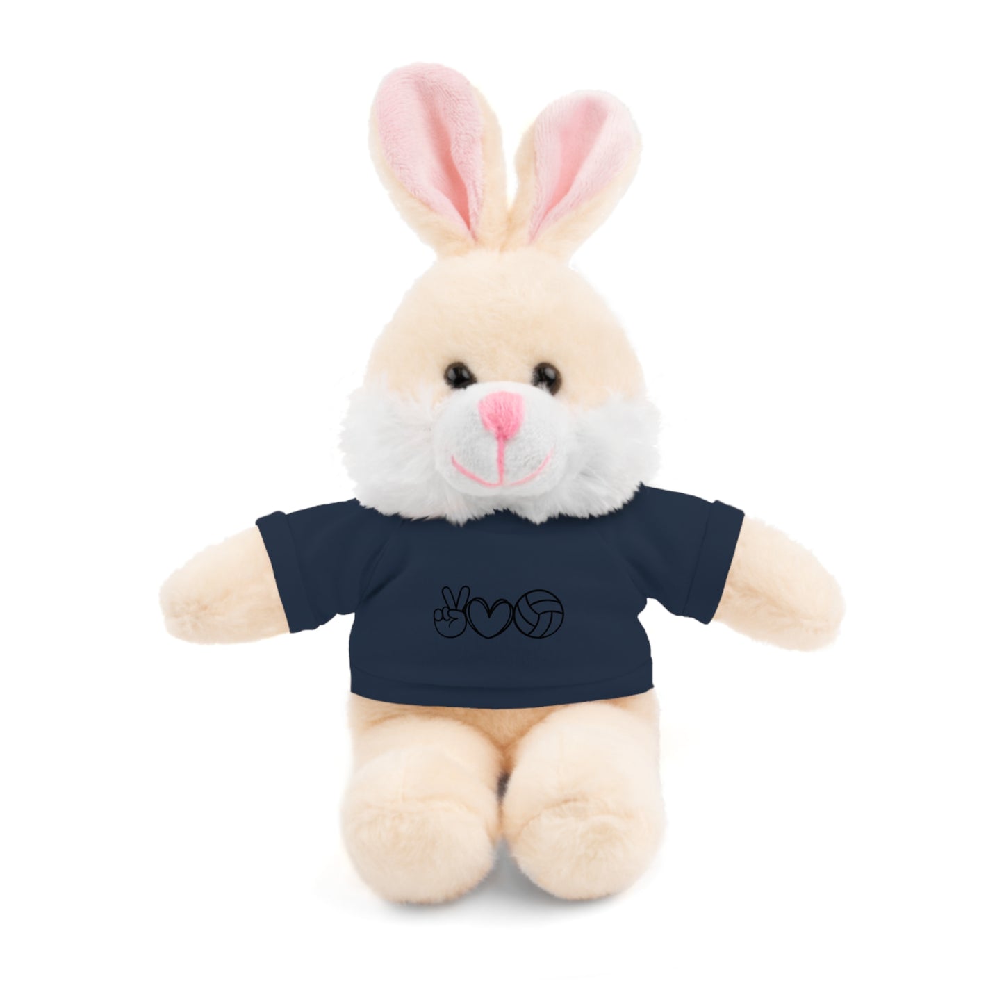 Cute Volleyball Teddy Bear with Tee, Stuffed Animal Gift