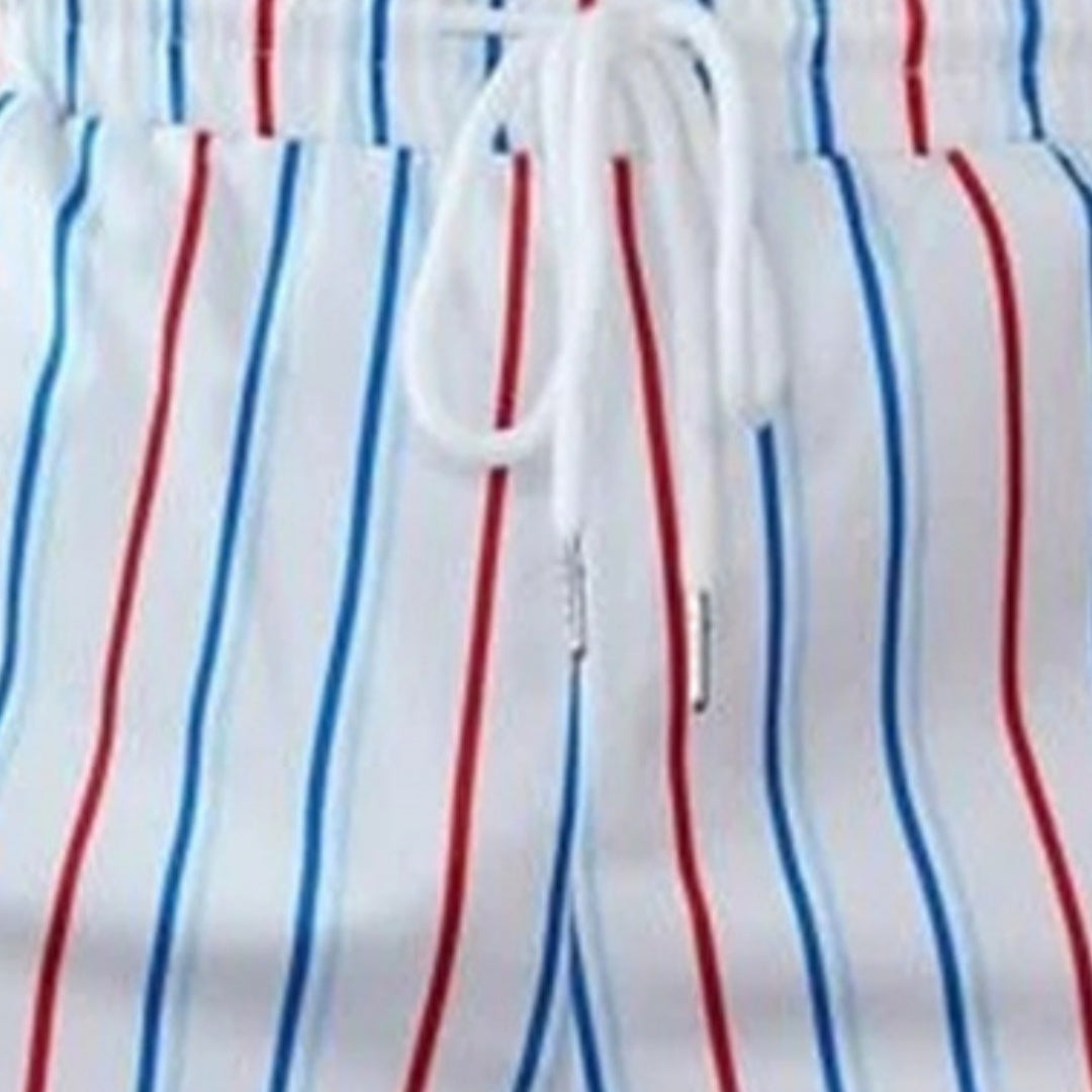 Men's Striped Shorts - Basic & Digital Printed