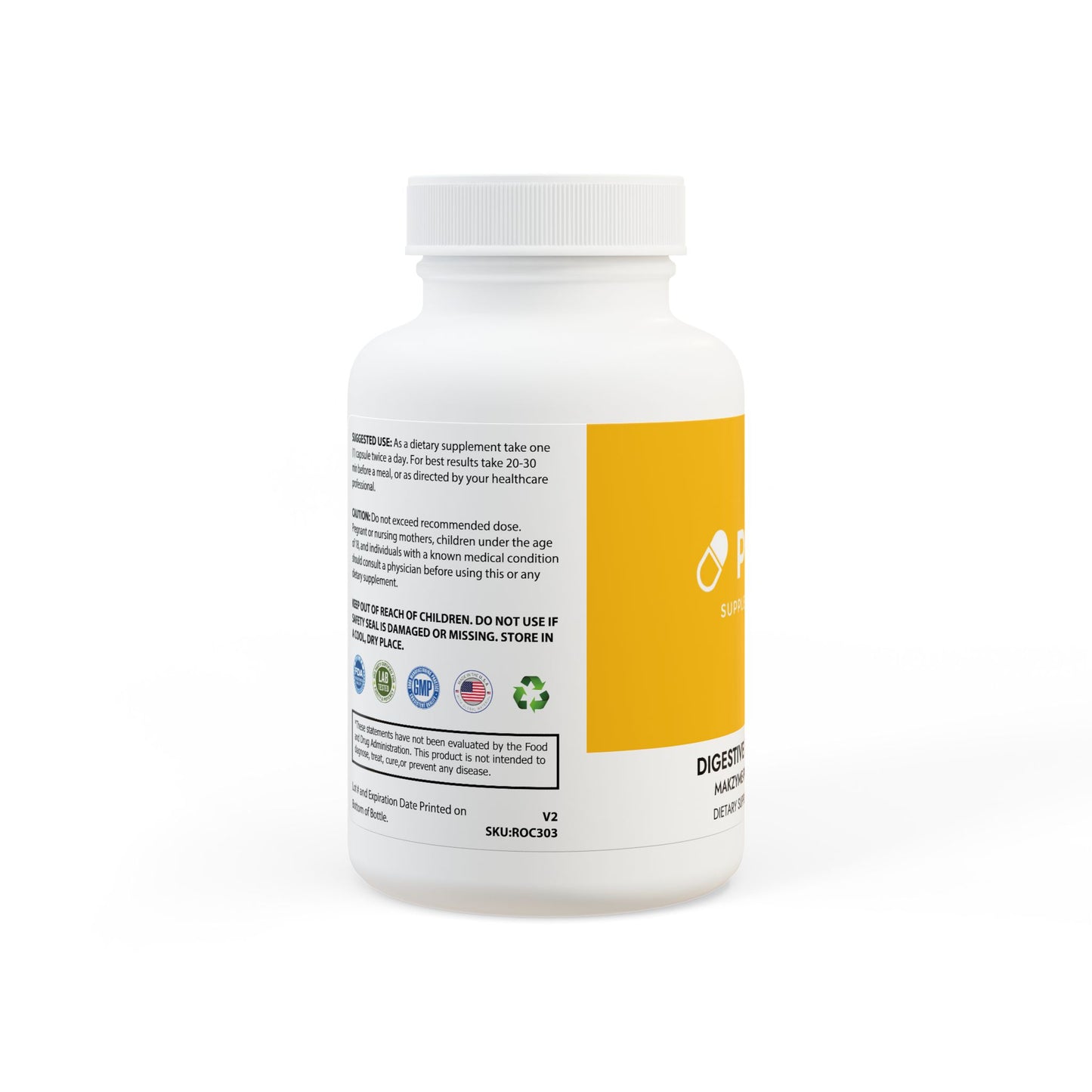 Digestive Enzyme Supplement - 60 Capsules