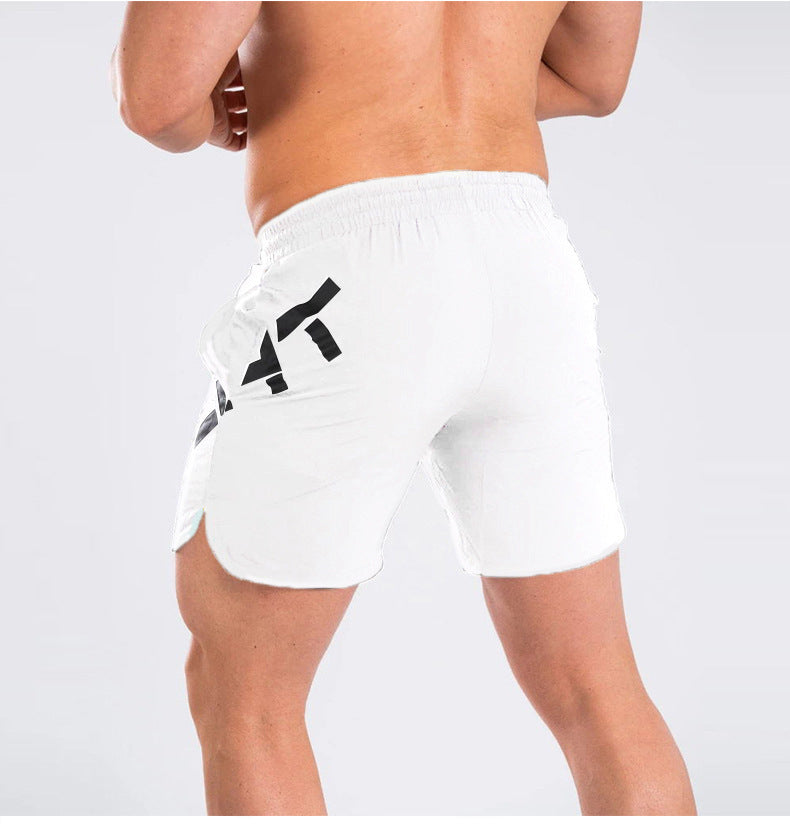 Men's Quick-Dry Running Shorts - Elastic & Breathable