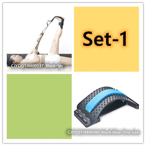 Lumbar Traction Device - Back Pain Relief & Lumbar Support