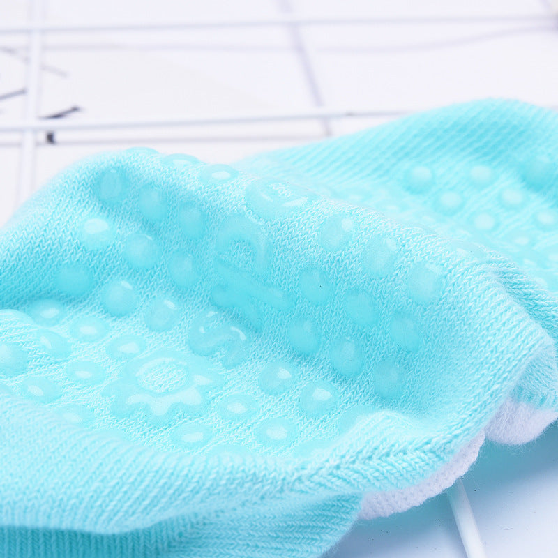 Non-Slip Gym Socks - Open-Back Indoor Floor Grip