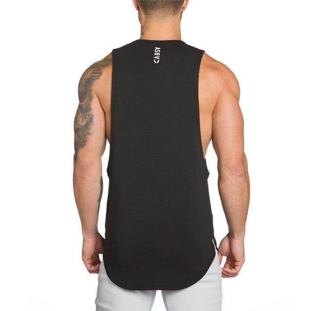 Men's Long Tank Top - Muscle Workout T-Shirt for Bodybuilding & Gym - HOPE Athlete Apparel and Wellness