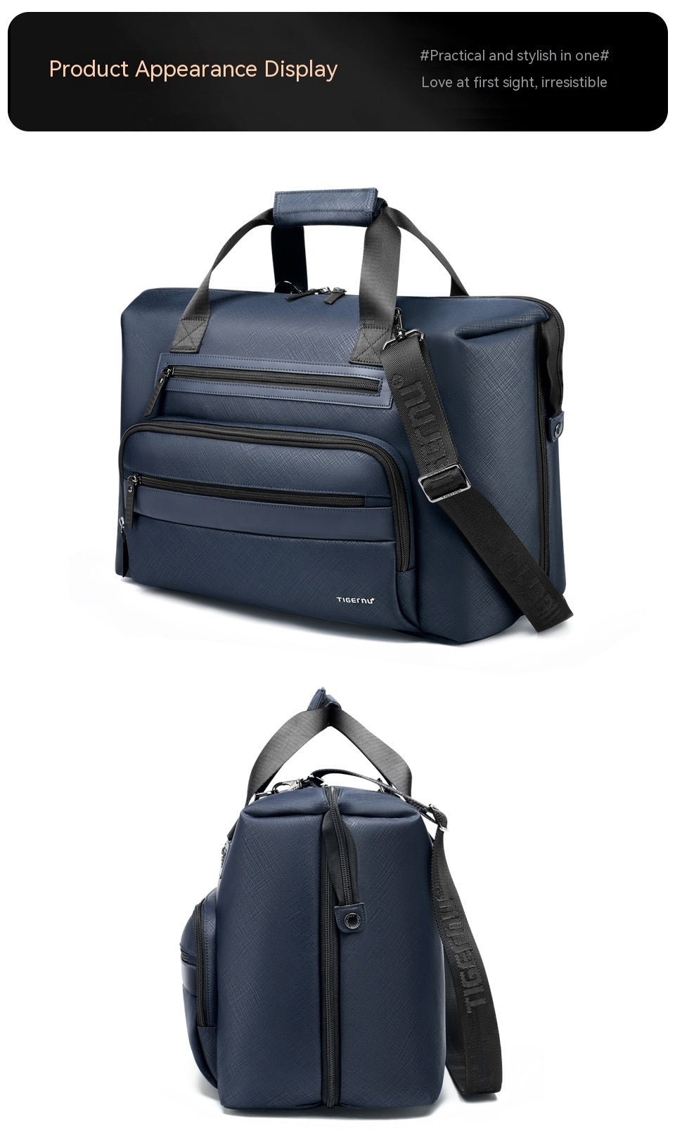 Men's Portable Gym Bag - Outdoor & Travel Ready