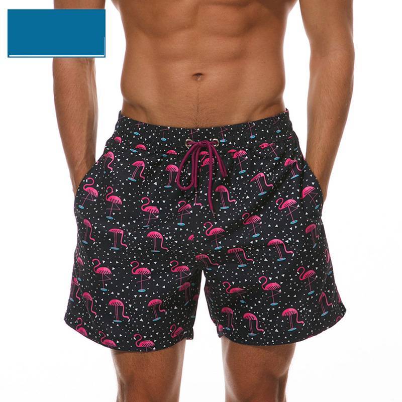 Printed Beach Shorts - Summer Floral Design