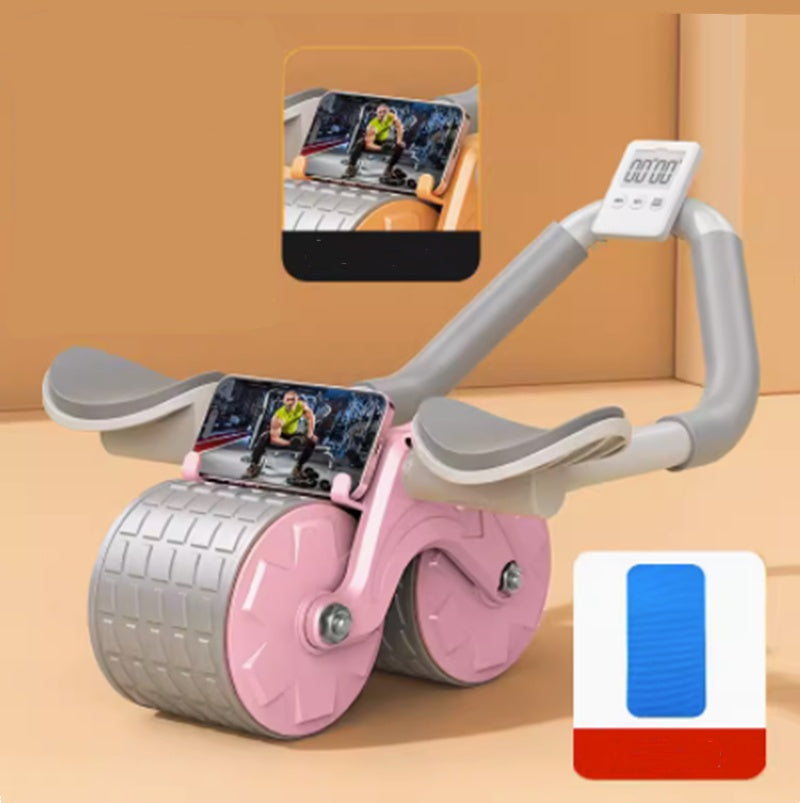 Belly Wheel Fitness - Automatic Rebound for Easy Core Workout