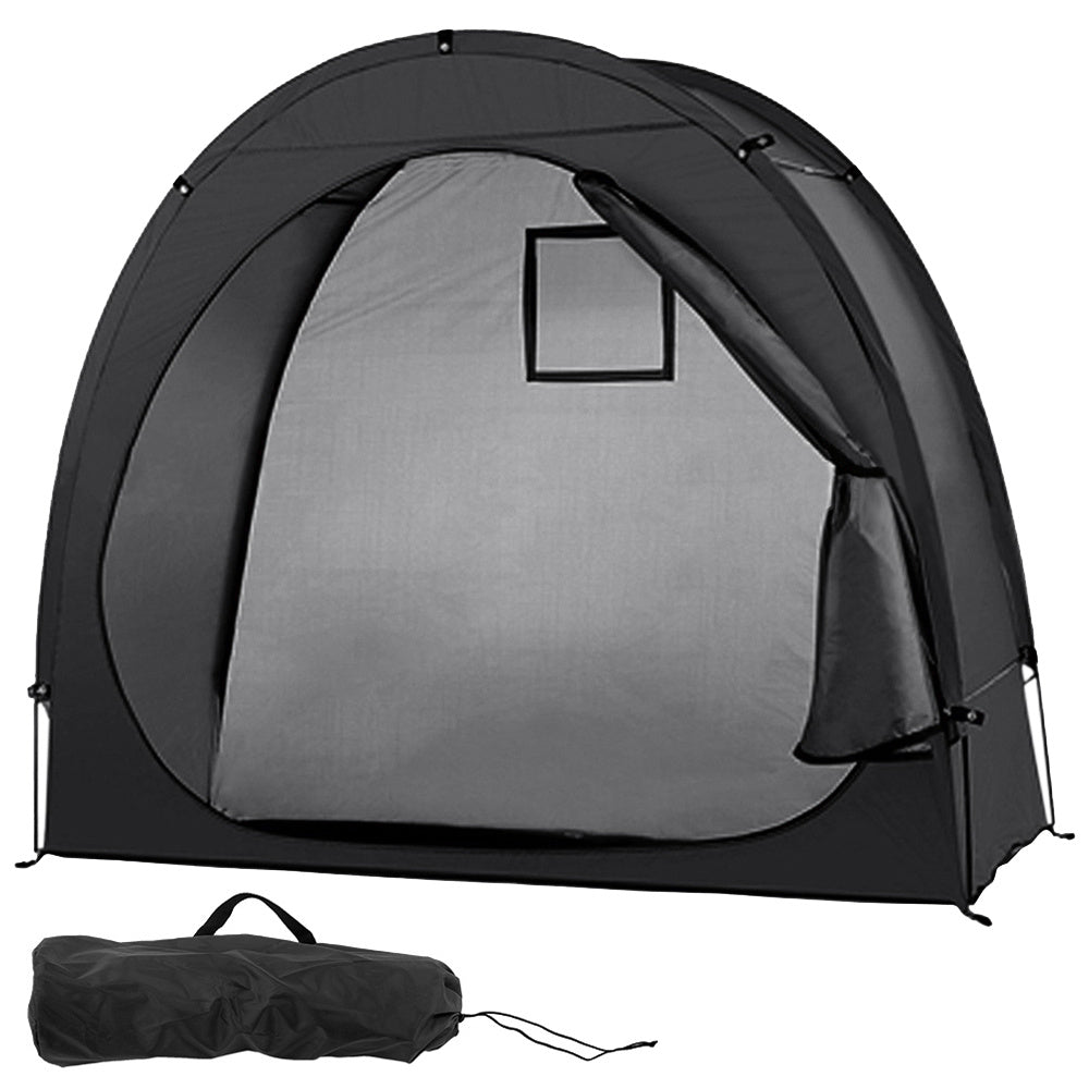 Parked Mountain Bike Folding Canopy - Ultimate Protection for Your Ride