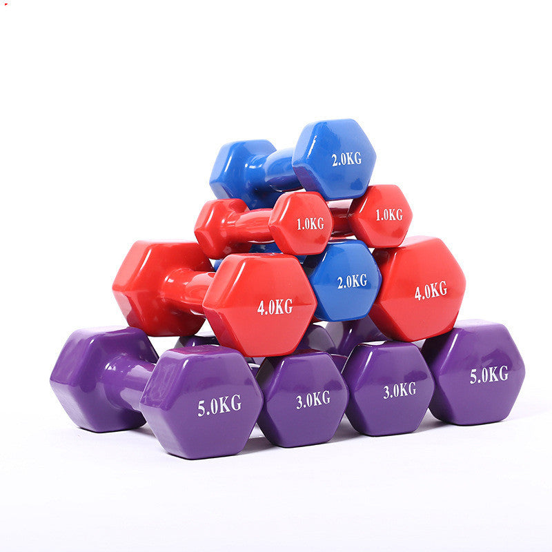 Color-Coded Dumbbells - Fitness Weights for Strength Training