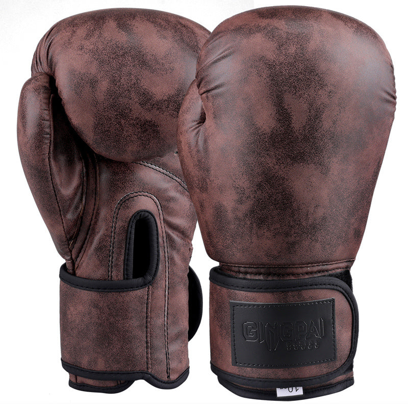 Vintage-Style Boxing Gloves - Classic Design
