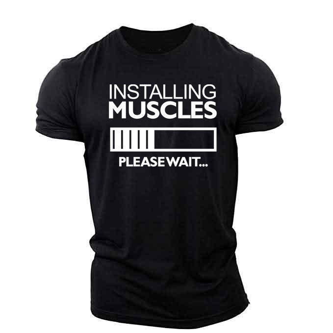 Men's Fitness Short-sleeved T-shirt