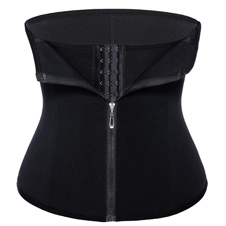 Zipper Corset Girdle - Fitness & Sweat Enhancement