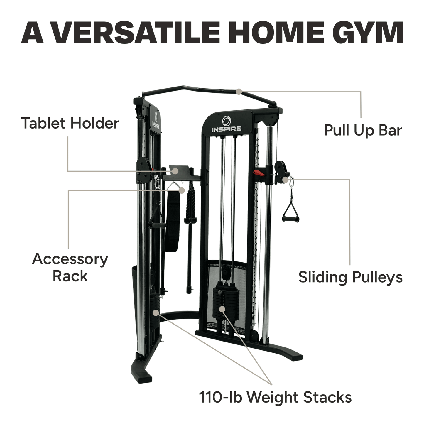 Home Gym Trainer - Versatile Equipment for All Fitness Levels -
