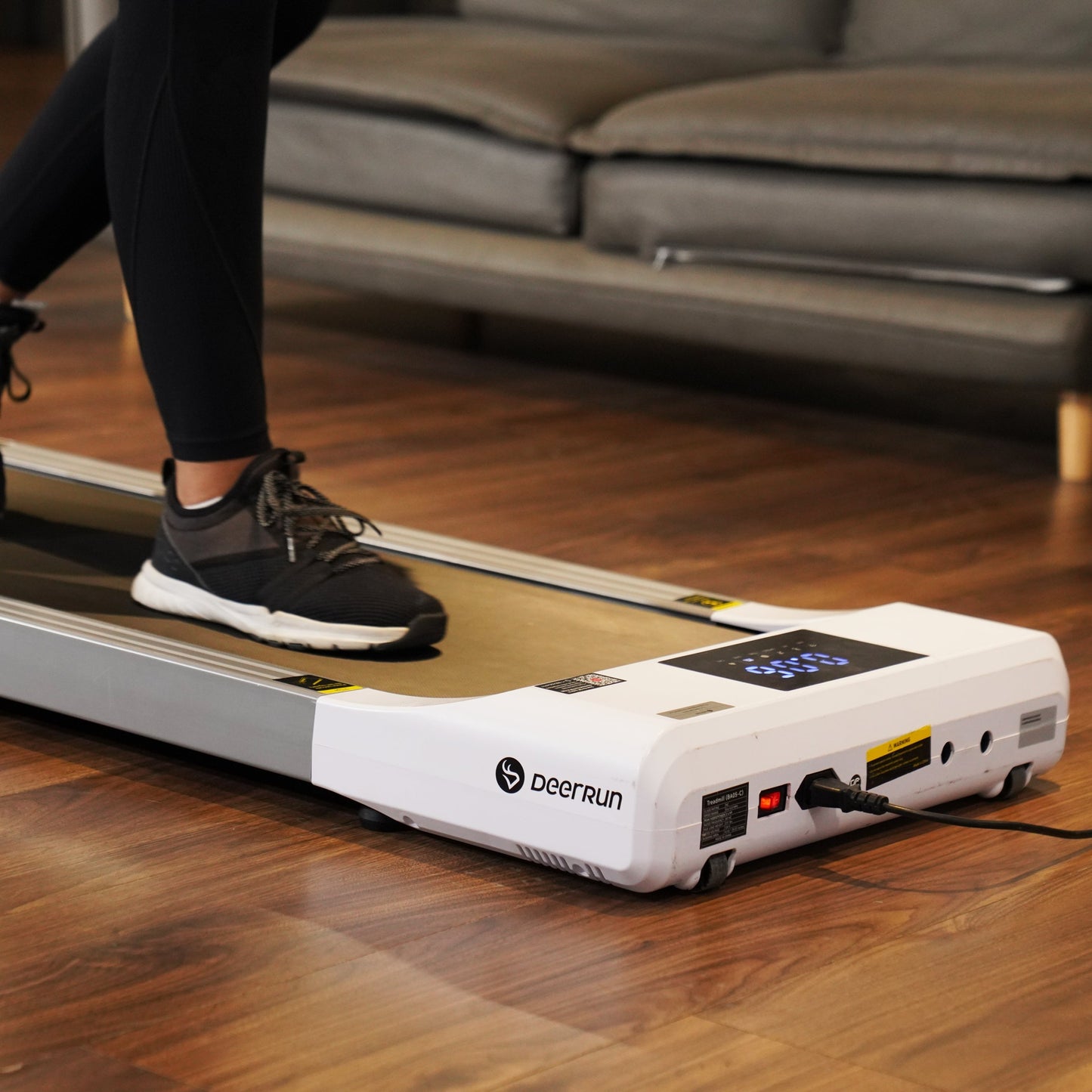 Classic Pro Walking Pad Treadmill 300Lbs Capacity & Longer Size with Remote Control - Deerrun Q1 Walking Pad -